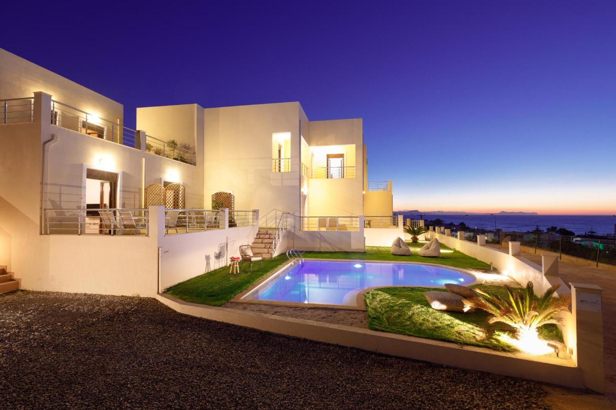 Cafe Noir - Sea View Exclusive Maisonette By Sky Hill Resorts Pangalochori Exteriér fotografie